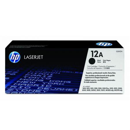 Toner HP (12A) Q2612AB - preto 2000 páginas - serie 1015 Menor preço em Toner HP (12A) Q2612AB - preto 2000 páginas - serie 1015