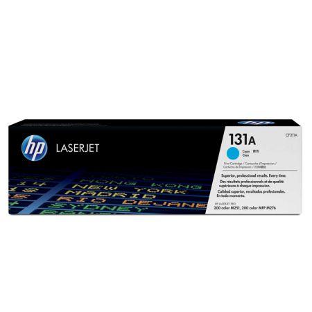 Toner HP (131A) CF211AB - ciano 1800 páginas - serie M251NW/M276NW Menor preço em Toner HP (131A) CF211AB - ciano 1800 páginas - serie M251NW/M276NW