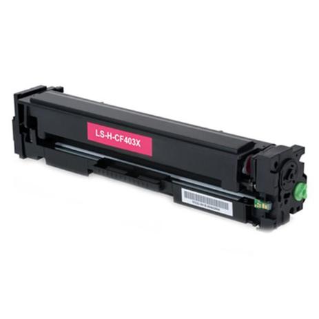 Toner HP 201X CF403X M252N M252DW M277DW - Magenta - Compatível - 2.3k Menor preço em Toner HP 201X CF403X M252N M252DW M277DW - Magenta - Compatível - 2.3k