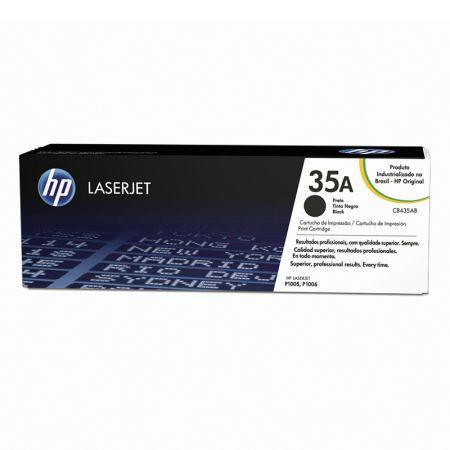Toner HP (35A) CB435AB - preto 1500 páginas - serie P1002/P1005 Menor preço em Toner HP (35A) CB435AB - preto 1500 páginas - serie P1002/P1005