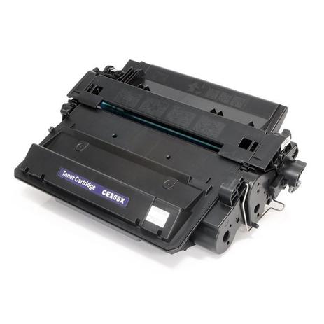 Toner HP 55X CE255X - Preto - Compatível - 10k Menor preço em Toner HP 55X CE255X - Preto - Compatível - 10k
