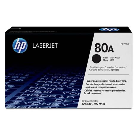 Toner Hp 80a Preto Cf280ab Menor preço em Toner Hp 80a Preto Cf280ab