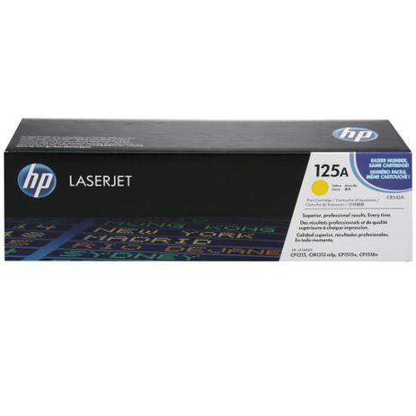 Toner Hp Cb542a 125a Cp1215 Cp1515 Cp1518 Cm1312 Amarelo 1.4k Menor preço em Toner Hp Cb542a 125a Cp1215 Cp1515 Cp1518 Cm1312 Amarelo 1.4k