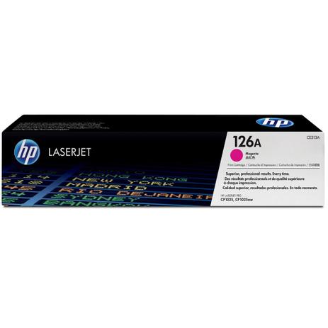 Toner hp ce313a 126a magenta cp1025 m275a m175a Menor preço em Toner hp ce313a 126a magenta cp1025 m275a m175a