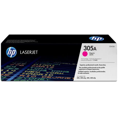 Toner hp ce413a 305a magenta laserjet m451dw Menor preço em Toner hp ce413a 305a magenta laserjet m451dw
