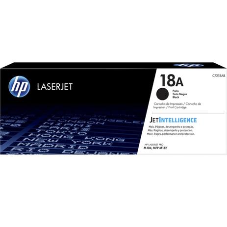 Toner hp cf218a original preto Menor preço em Toner hp cf218a original preto