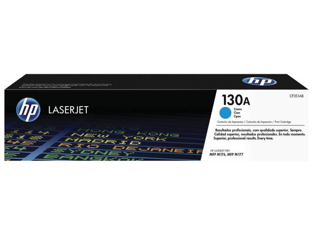 Toner HP Ciano 130A - Original Menor preço em Toner HP Ciano 130A - Original