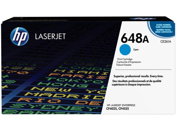 Toner HP Ciano - LaserJet Enterprise 648A