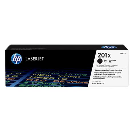 Toner HP LaserJet Alto Rendimento 201X Preto - CF400X Menor preço em Toner HP LaserJet Alto Rendimento 201X Preto - CF400X