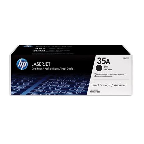 Toner Hp Laserjet Cb435-Ad(2x435-A)Preto Menor preço em Toner Hp Laserjet Cb435-Ad(2x435-A)Preto