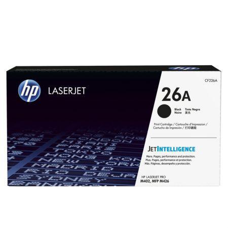 Toner HP Original (26A) CF226A - preto 3100 páginas Menor preço em Toner HP Original (26A) CF226A - preto 3100 páginas