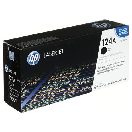 Toner HP Q6000 PRETO 124A 2605DN 2600 2600N 2600DTN Menor preço em Toner HP Q6000 PRETO 124A 2605DN 2600 2600N 2600DTN