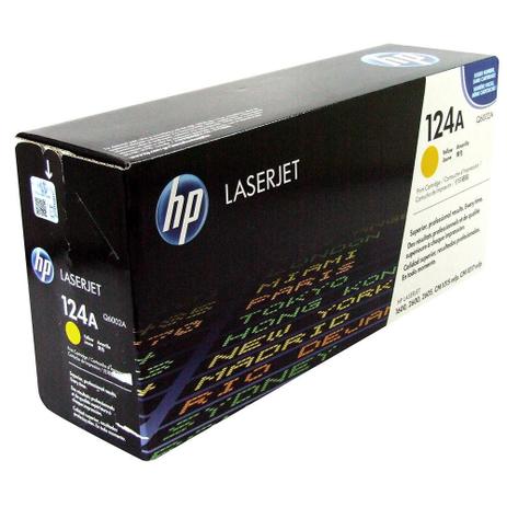 Toner hp q6002a 124a amarelo laserjet 2600 2605 cm1015 cm1017 Menor preço em Toner hp q6002a 124a amarelo laserjet 2600 2605 cm1015 cm1017