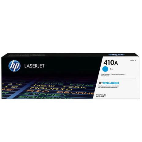 Toner Laserjet CF411AB HP 410A Ciano M452dw / M477fnw/ M477fdw Menor preço em Toner Laserjet CF411AB HP 410A Ciano M452dw / M477fnw/ M477fdw