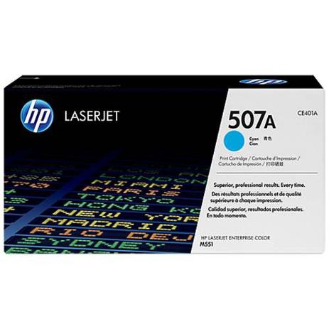 Toner Laserjet Color Hp Suprimentos Ce401a Hp 507a Ciano M551dn / M551n / M575f Menor preço em Toner Laserjet Color Hp Suprimentos Ce401a Hp 507a Ciano M551dn / M551n / M575f