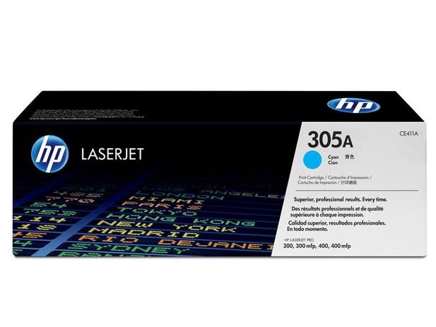 Toner Laserjet Color HP Suprimentos CE411AB HP 305A Ciano M451DW M457DN M475DW Menor preço em Toner Laserjet Color HP Suprimentos CE411AB HP 305A Ciano M451DW M457DN M475DW