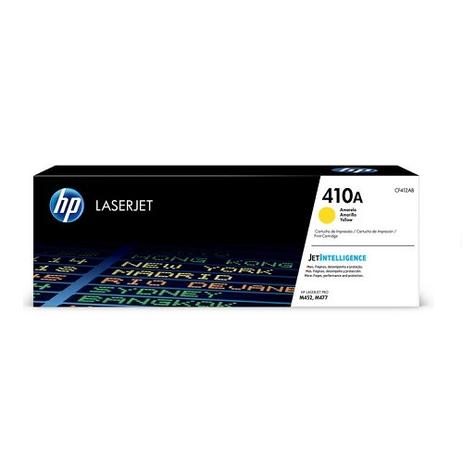 Toner Laserjet Color HP Suprimentos CF412AB HP 410A Amarelo M452DW / M477FNW/ M477FDW Menor preço em Toner Laserjet Color HP Suprimentos CF412AB HP 410A Amarelo M452DW / M477FNW/ M477FDW