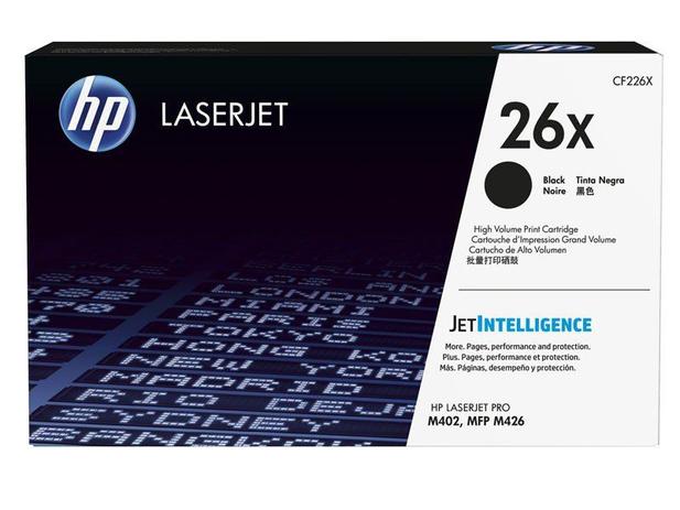 Toner Laserjet Mono HP Suprimentos CF226XB HP 26X Preto M402N / M402DN / M426DW / M426FDW Menor preço em Toner Laserjet Mono HP Suprimentos CF226XB HP 26X Preto M402N / M402DN / M426DW / M426FDW