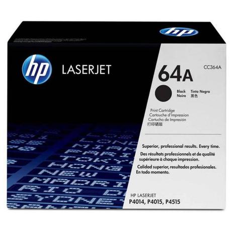 Toner Laserjet Mono Preto 64a P4014 P4015 P4515 Cc364ab - Hp Suprimentos é ruim? Toner Laserjet Mono Preto 64a P4014 P4015 P4515 Cc364ab - Hp Suprimentos é boa?