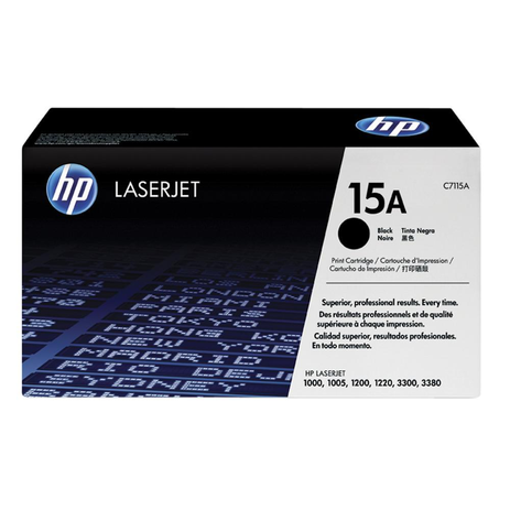 Toner Original Hp C7115a 15a Lj1000 Lj1005 Lj1200 2.5k Menor preço em Toner Original Hp C7115a 15a Lj1000 Lj1005 Lj1200 2.5k