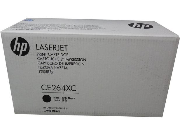 Toner Original Hp Ce264x Ce264xz CM4540 Cm4540mfp 646x 17k Menor preço em Toner Original Hp Ce264x Ce264xz CM4540 Cm4540mfp 646x 17k