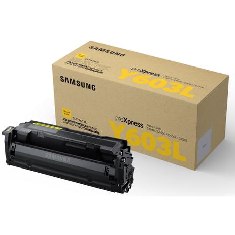 Toner Original Samsung Clt-y603l Y603l 603l Yellow C4010 C4012 C4060 C4062 C3510 10k Menor preço em Toner Original Samsung Clt-y603l Y603l 603l Yellow C4010 C4012 C4060 C4062 C3510 10k