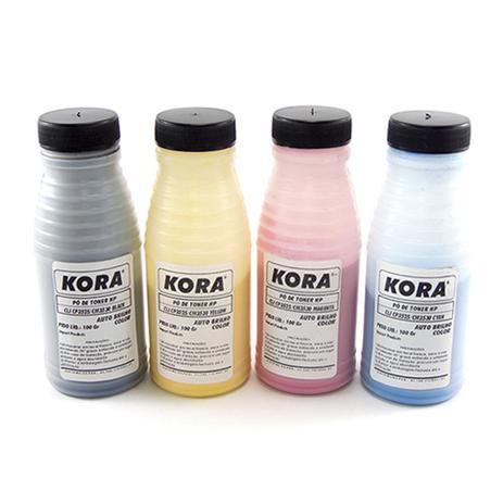 Toner refil hp 305a ce410a 411a 412 413 cmyk 80gr dose única - Kora Menor preço em Toner refil hp 305a ce410a 411a 412 413 cmyk 80gr dose única - Kora