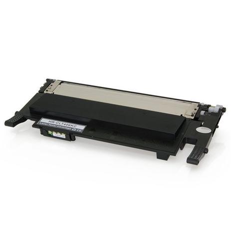 Toner Samsung CLT-K406S CLP365W CLP365 CLP360 CLX3305 C460W - Preto - Compatível - 1.5k Menor preço em Toner Samsung CLT-K406S CLP365W CLP365 CLP360 CLX3305 C460W - Preto - Compatível - 1.5k
