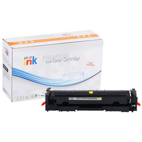 Toner Str Ink para HP CF512A CF512 CF532 CF532A 204a M154 M180 M181 154A 154NW 180N 180NW 181FW Amarelo 1K - Star ink Menor preço em Toner Str Ink para HP CF512A CF512 CF532 CF532A 204a M154 M180 M181 154A 154NW 180N 180NW 181FW Amarelo 1K - Star ink