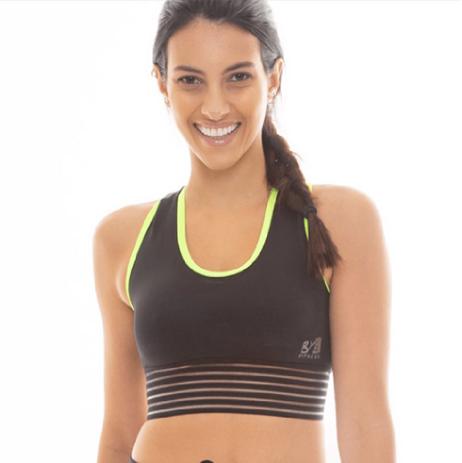 blusa neon academia
