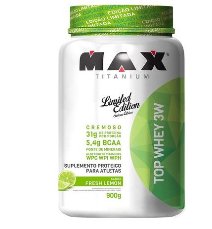 Top Whey 3W 900g - Fresh Lemon - Max Titanium é ruim? Top Whey 3W 900g - Fresh Lemon - Max Titanium é boa?