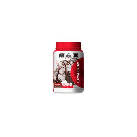 Menor preço em Top Whey 3W Mais Sabor 900g Cookies e cream Max Titanium