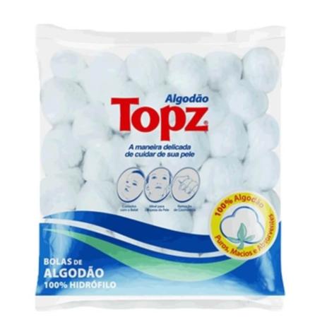 Topz Algodão Bolinha 90g Menor preço em Topz Algodão Bolinha 90g