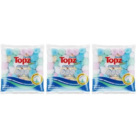 Topz Algodão Bolinha Colorido 90g (Kit C/03) é boa?