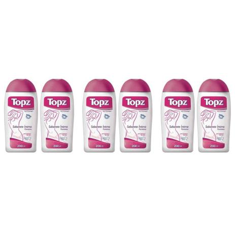 Topz Original Sabonete Íntimo 2x200ml (Kit C/03) Menor preço em Topz Original Sabonete Íntimo 2x200ml (Kit C/03)