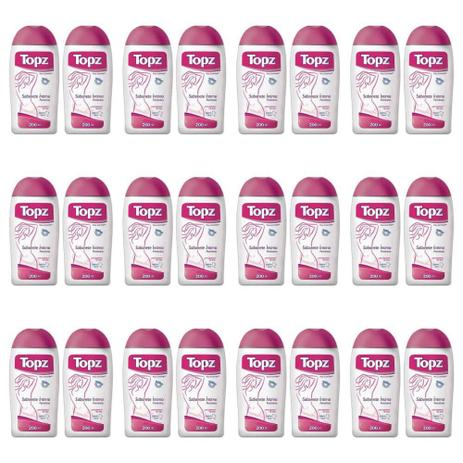 Topz Original Sabonete Íntimo 2x200ml (Kit C/12) Menor preço em Topz Original Sabonete Íntimo 2x200ml (Kit C/12)
