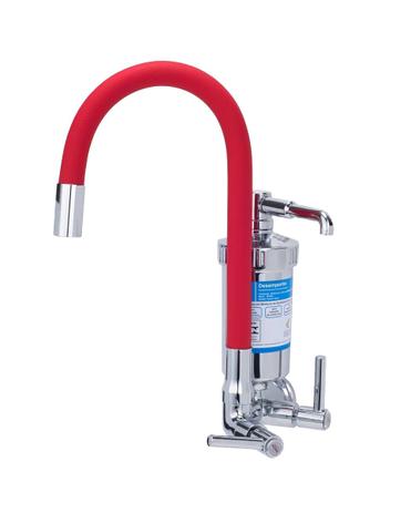 Torneira Bica Móvel De Mesa - Bancada - Pia C34 1/4 volta Vermelho c/ Filtro - Mar vermelho é boa?