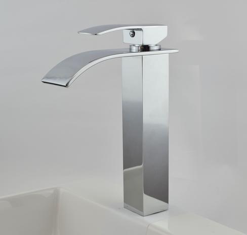 Torneira Cascata Alta Em Metal Slim Monocomando Misturador - Water é boa?