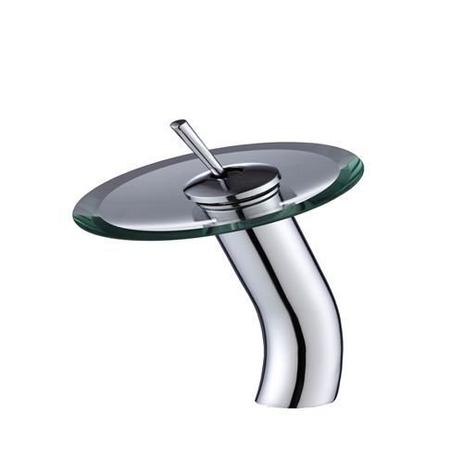 Torneira Cascata Alta Glass Prizi Menor preço em Torneira Cascata Alta Glass Prizi