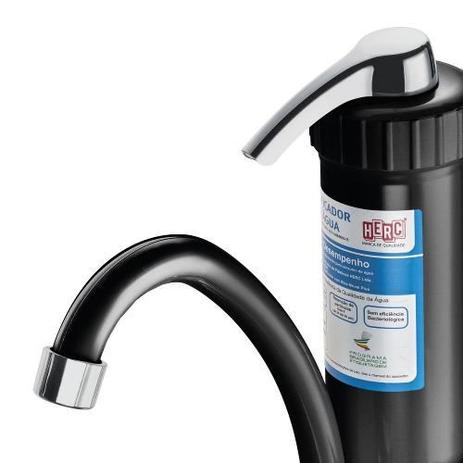 Torneira com Filtro para Cozinha Tipo Parede Herc ABS Preto/Cromado é boa?