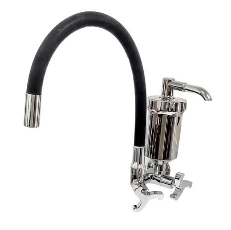 torneira cozinha parede gourmet preta black filtro acab c34 - TIDRA Menor preço em torneira cozinha parede gourmet preta black filtro acab c34 - TIDRA