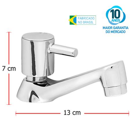 Torneira de  Banheiro Mesa 1/4 De Volta Bica Móvel -  10 Anos Grantia  7906762 - Kelly metais é boa?