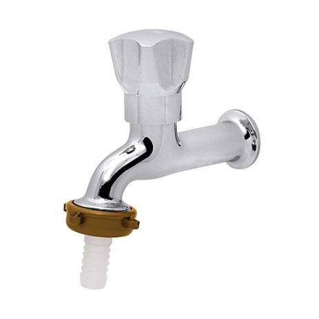 Torneira de jardim 1/2 e 3/4” Ramo Click cromada Forusi Menor preço em Torneira de jardim 1/2 e 3/4” Ramo Click cromada Forusi