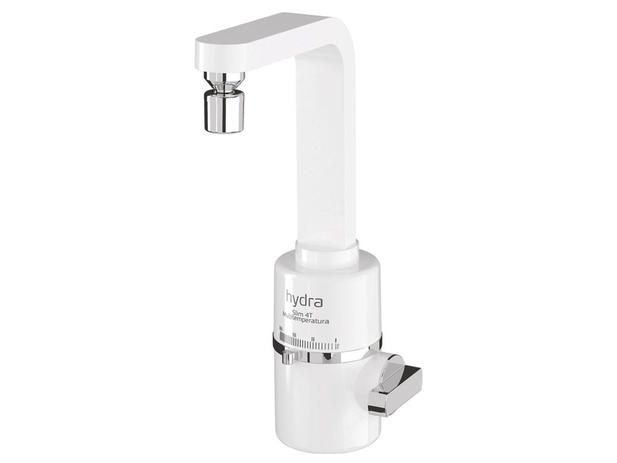 Torneira Elétrica de Bancada Hydra Slim - 5500W 4 Temperaturas Menor preço em Torneira Elétrica de Bancada Hydra Slim - 5500W 4 Temperaturas