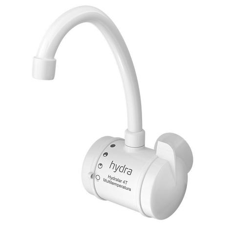 Torneira Elétrica Hydralar 4t De Parede Branca Hydra Menor preço em Torneira Elétrica Hydralar 4t De Parede Branca Hydra