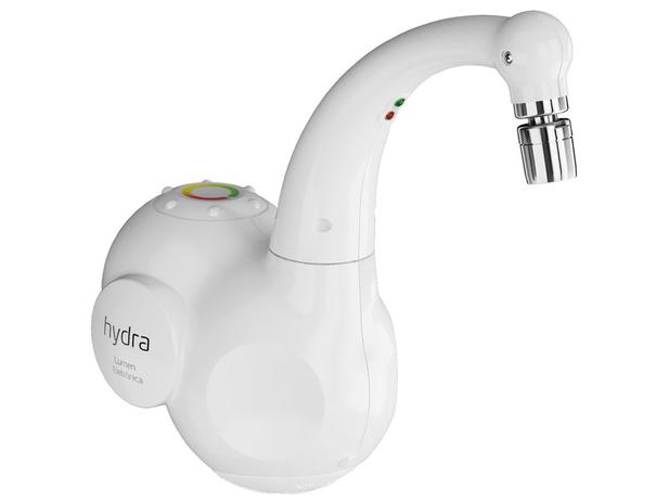 Torneira Elétrica Lumen 5500W/220V Hydra Menor preço em Torneira Elétrica Lumen 5500W/220V Hydra