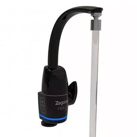 Torneira Elétrica Prima Touch Black 5500W 220V - ZAGONEL Menor preço em Torneira Elétrica Prima Touch Black 5500W 220V - ZAGONEL