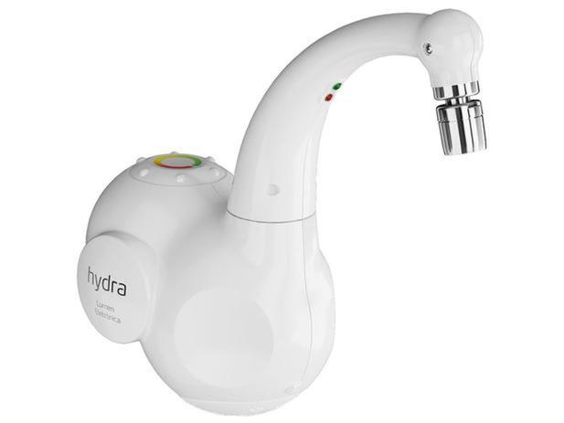 Torneira eletrônica Hydra Lúmen 5500w 220v Menor preço em Torneira eletrônica Hydra Lúmen 5500w 220v