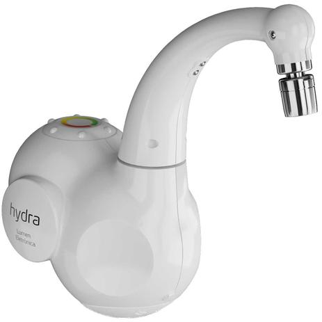 Torneira Eletrônica Hydra LUMEN 5500W Branco Menor preço em Torneira Eletrônica Hydra LUMEN 5500W Branco