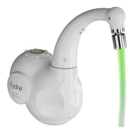 Torneira Eletrônica LED Lumen 5500W 127V Hydra Menor preço em Torneira Eletrônica LED Lumen 5500W 127V Hydra